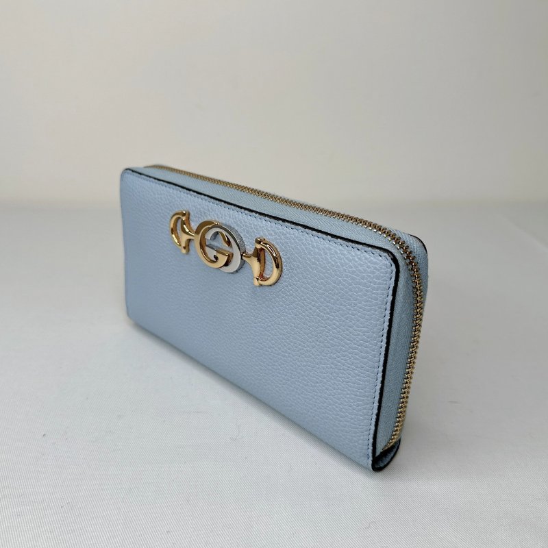 GUCCI Zumi馬銜釦拉鍊長夾-2