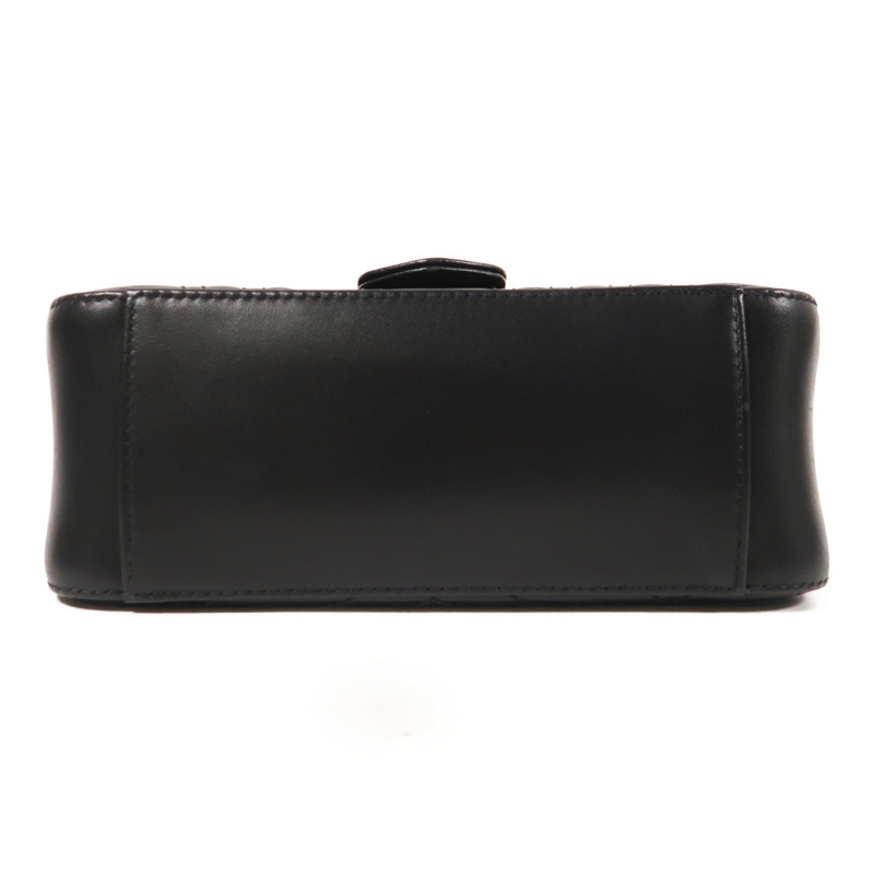 GUCCI 牛皮皮革GG Marmont金扣手挽肩背兩用袋-3