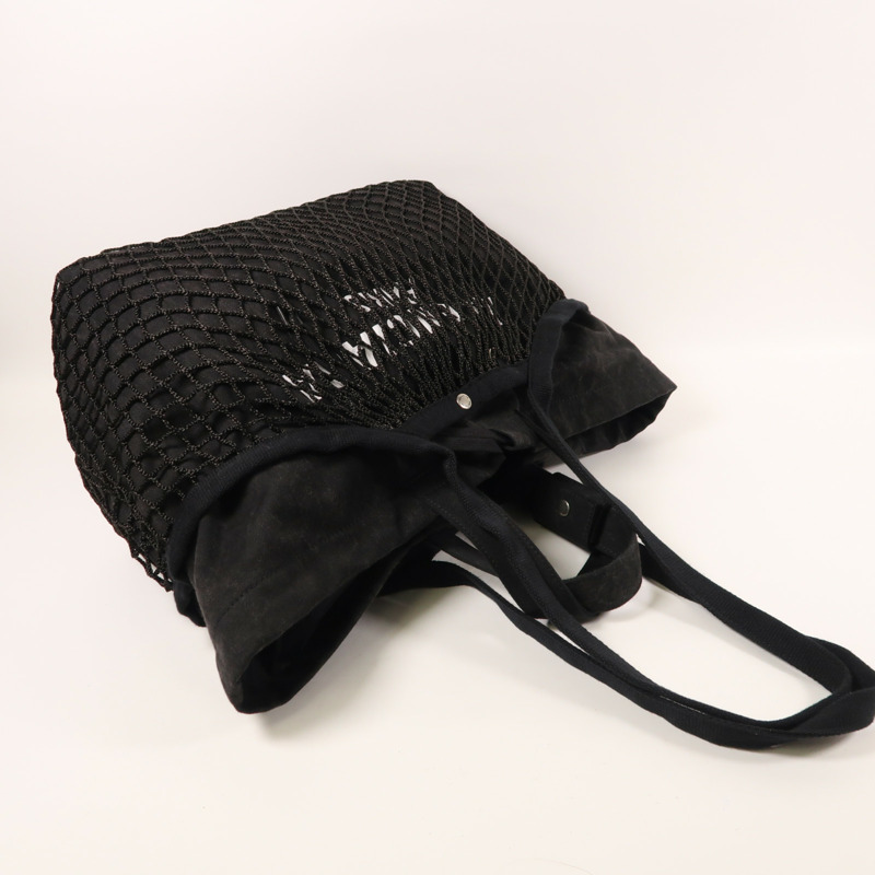 BALENCIAGA 帆布Tote Bag銀扣手挽肩背兩用袋-7