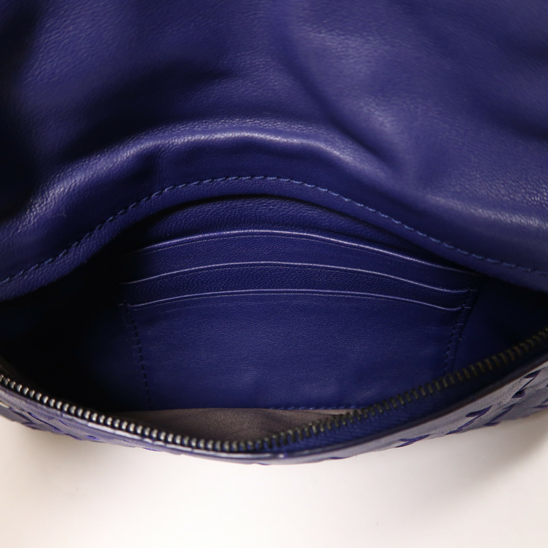 BOTTEGA VENETA 羊皮皮革Chain Shoulder鏈帶肩背袋-5