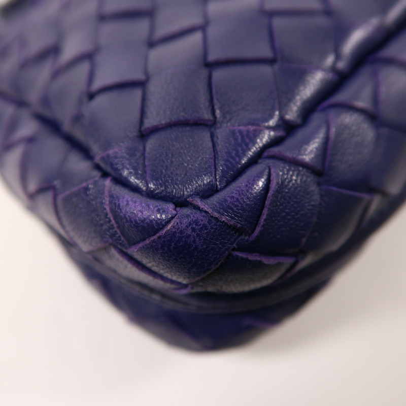 BOTTEGA VENETA 羊皮皮革Chain Shoulder鏈帶肩背袋-13
