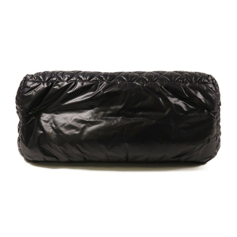 CHANEL 尼龍Coco Cocoon銀扣肩背袋-3