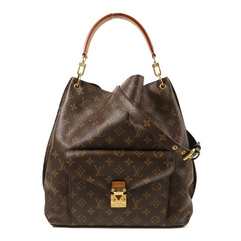 LOUIS VUITTON Monogram Metis Hobo金扣手挽肩背兩用袋