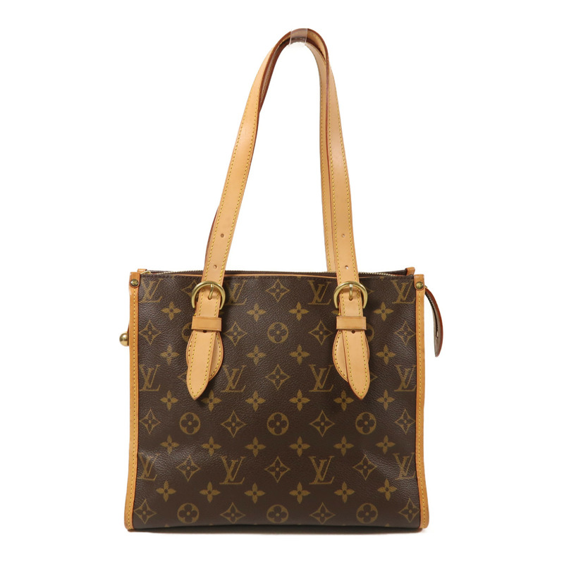 LOUIS VUITTON Monogram Popincourt Haut金扣肩背袋-0