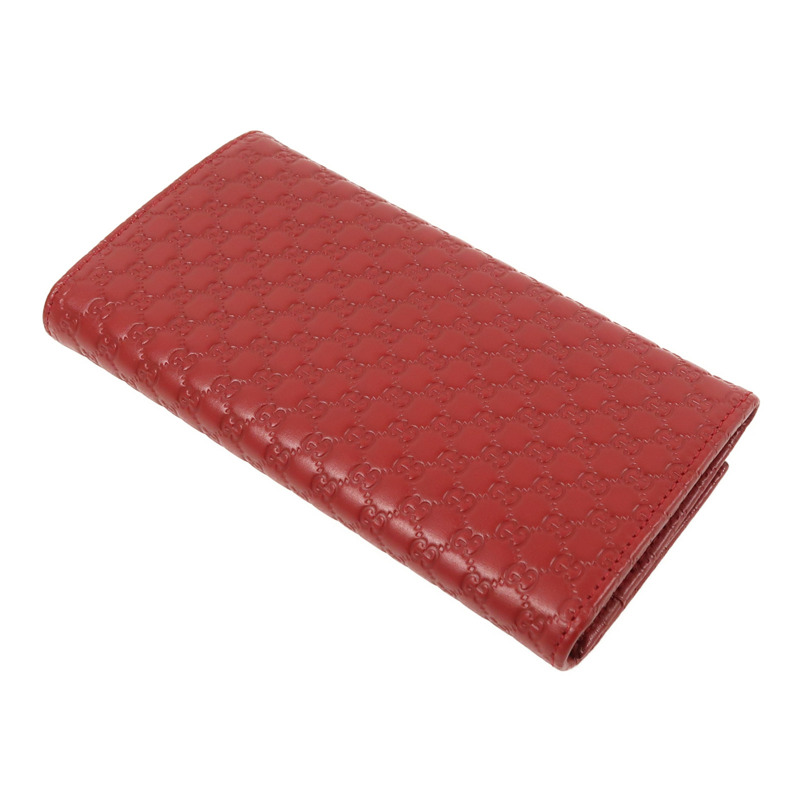 GUCCI 牛皮皮革Long Wallet金扣長錢包-3
