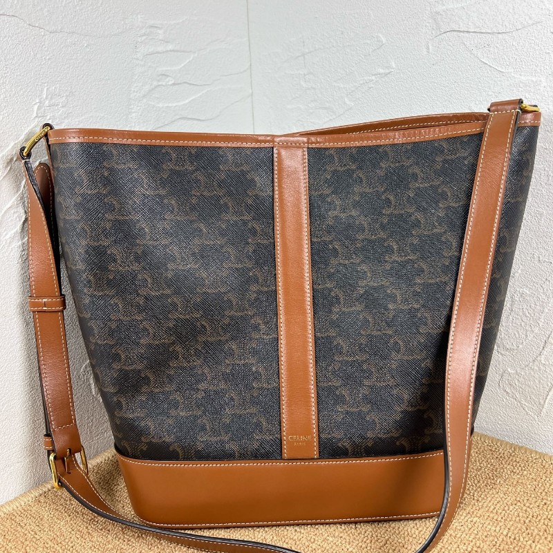 Celine 老花 水桶包 肩背包 34*25*18cm-0