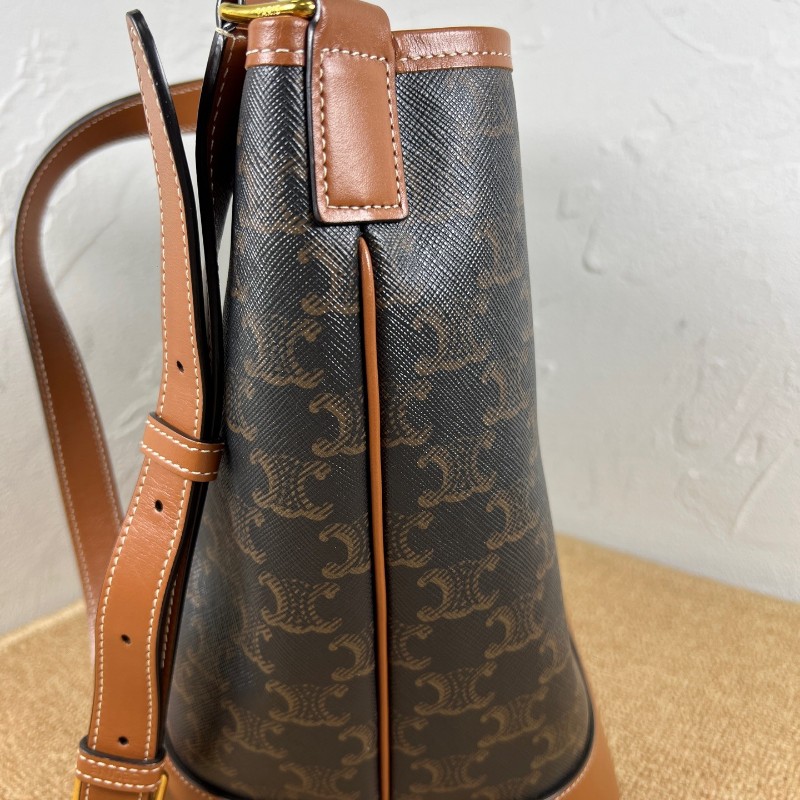 Celine 老花 水桶包 肩背包 34*25*18cm-3