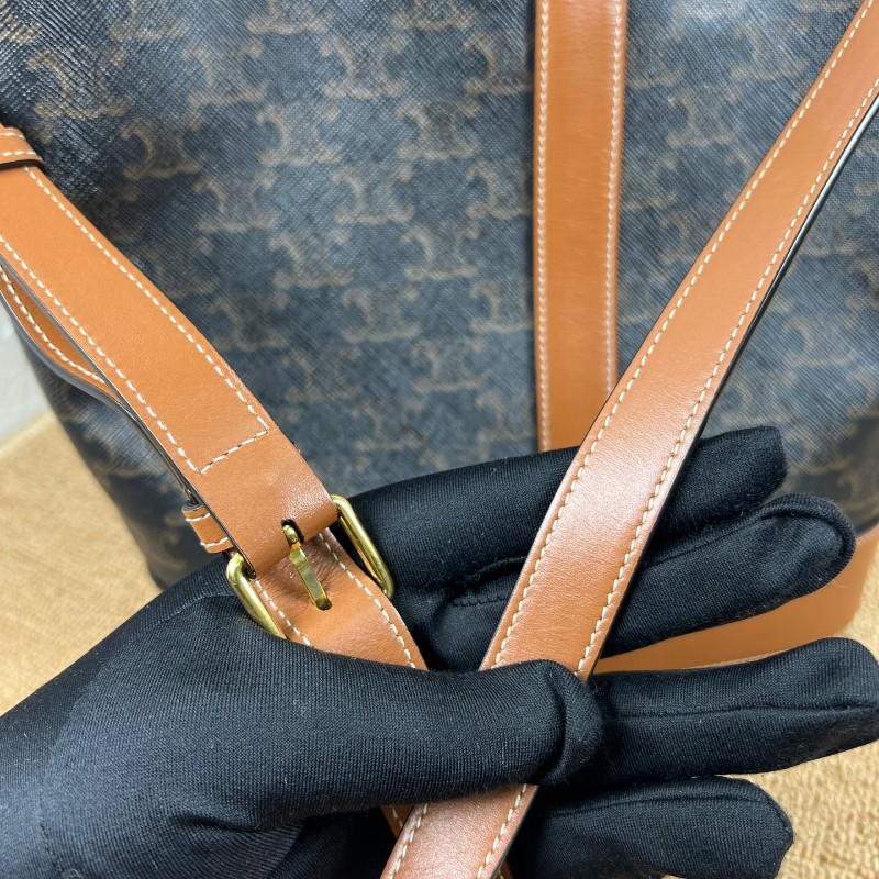 Celine 老花 水桶包 肩背包 34*25*18cm-5