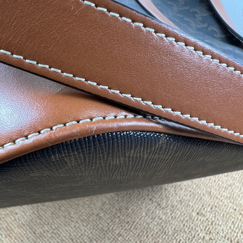 Celine 老花 水桶包 肩背包 34*25*18cm-12