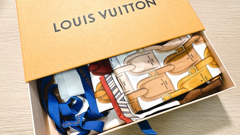 LV 髮帶、綁絲巾-5