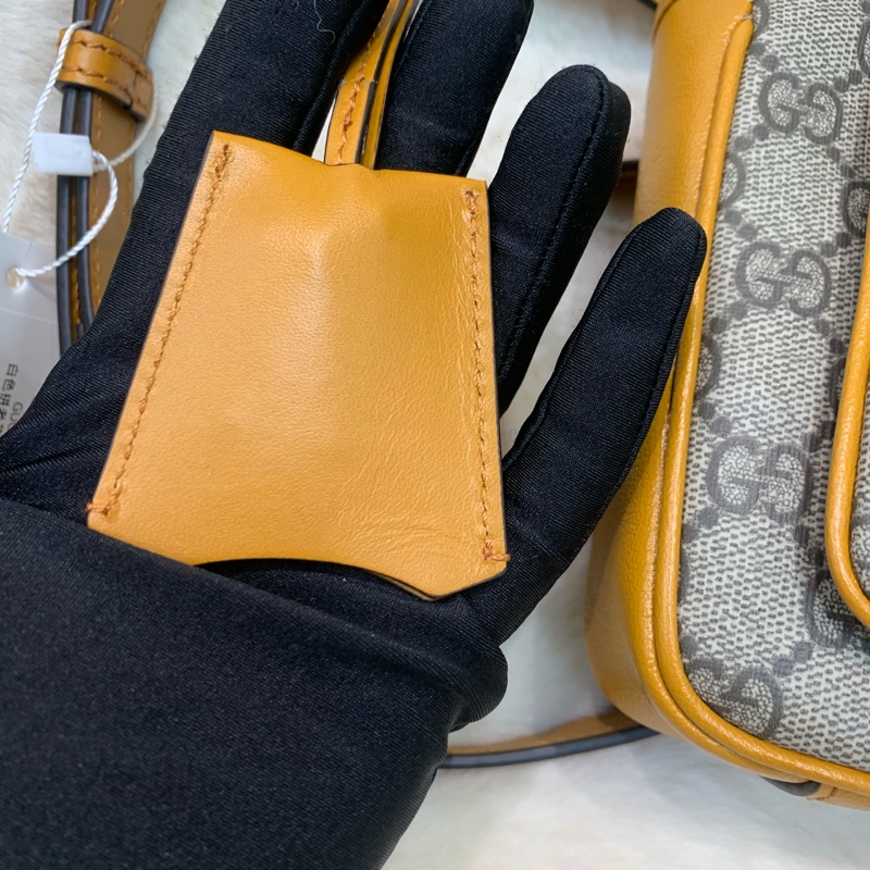 Gucci Padlock small shoulder bag 白色拼老花 XB625-8