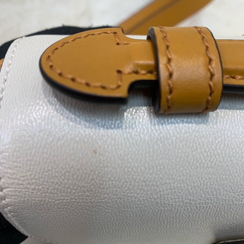 Gucci Padlock small shoulder bag 白色拼老花 XB625-16
