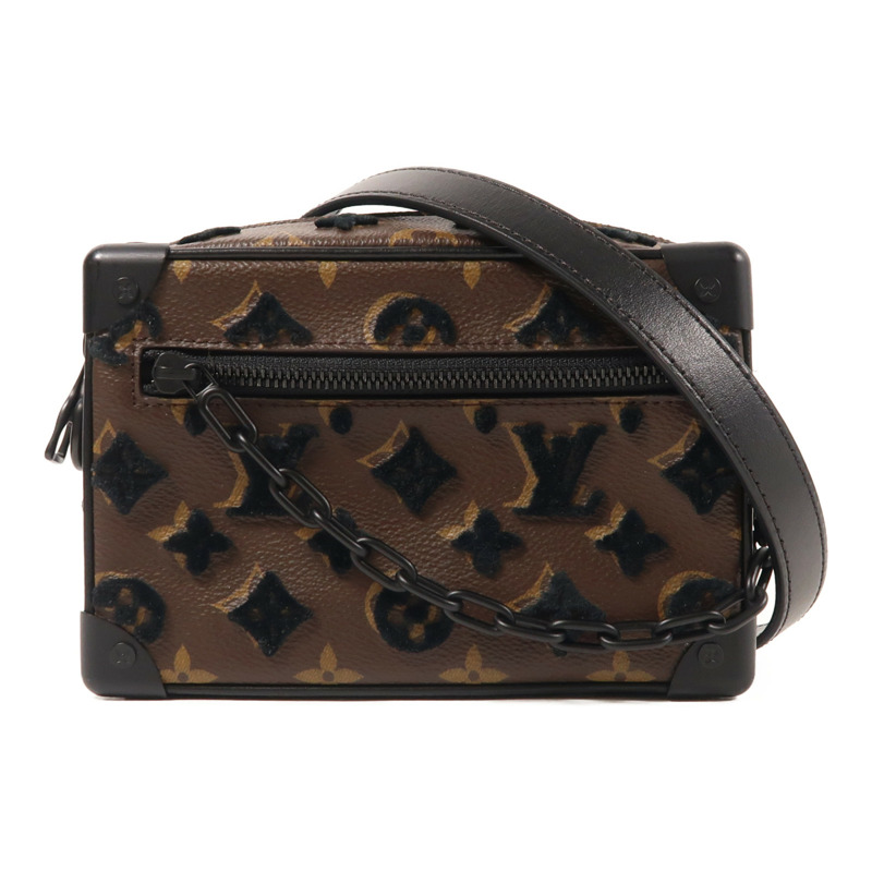 LOUIS VUITTON Monogram/Velvet Soft Trunk肩背袋-0