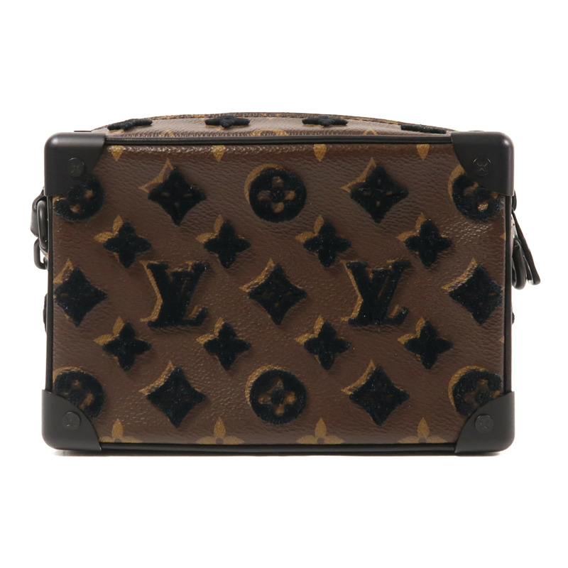 LOUIS VUITTON Monogram/Velvet Soft Trunk肩背袋-1