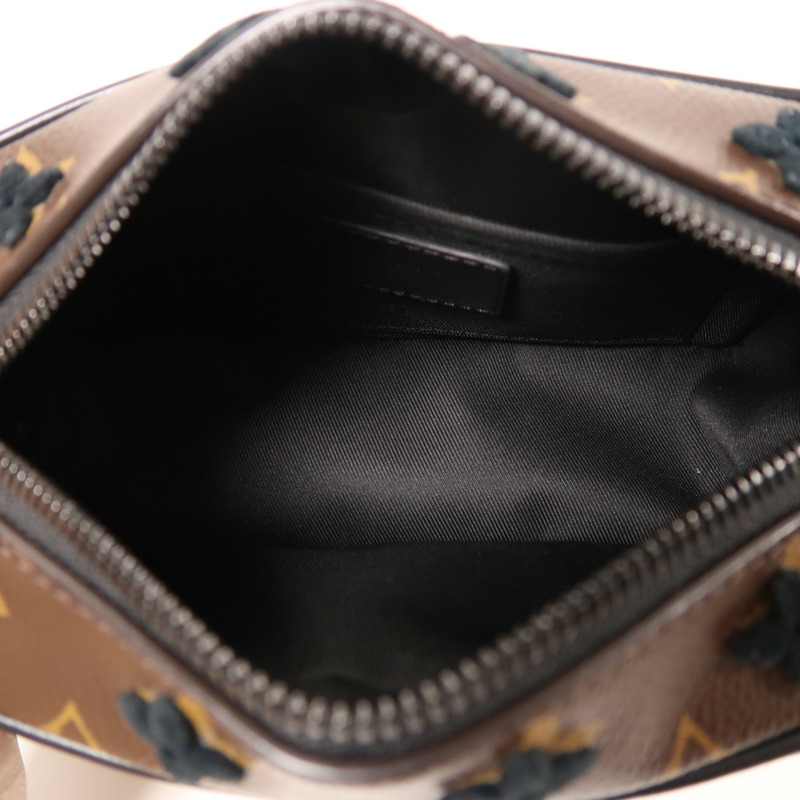 LOUIS VUITTON Monogram/Velvet Soft Trunk肩背袋-4