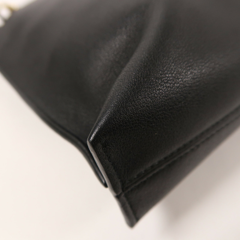 LOEWE 牛皮皮革Shoulder Bag金扣肩背袋-11