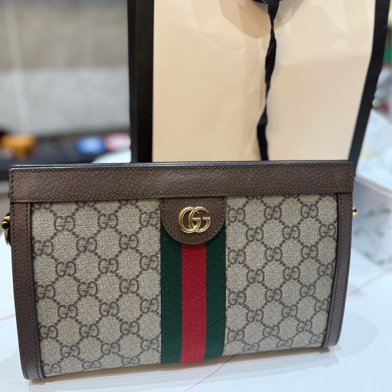 Gucci✨經典老花小號鏈條包 孫芸芸包-0