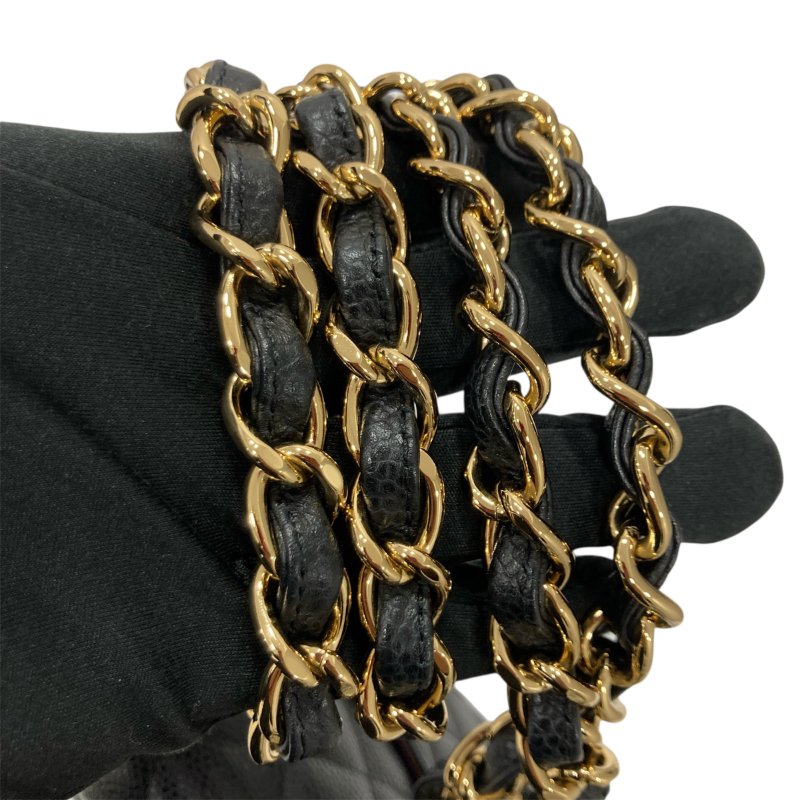 CHANEL 香奈兒 CHANEL CF30 Jumbo 雙翻蓋 荔枝牛皮 肩背包 黑色 金釦-15