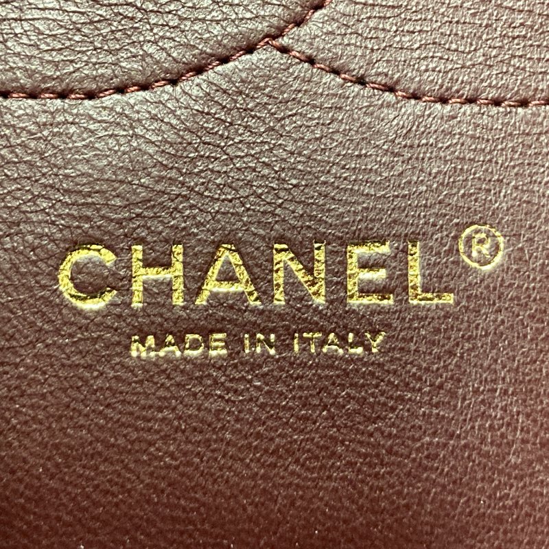 CHANEL 香奈兒 CHANEL CF30 Jumbo 雙翻蓋 荔枝牛皮 肩背包 黑色 金釦-16