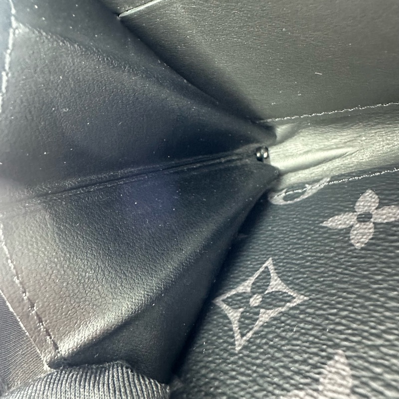 LV Trunk Zippy Wallet 黑色老花長銀包 晶片款-9