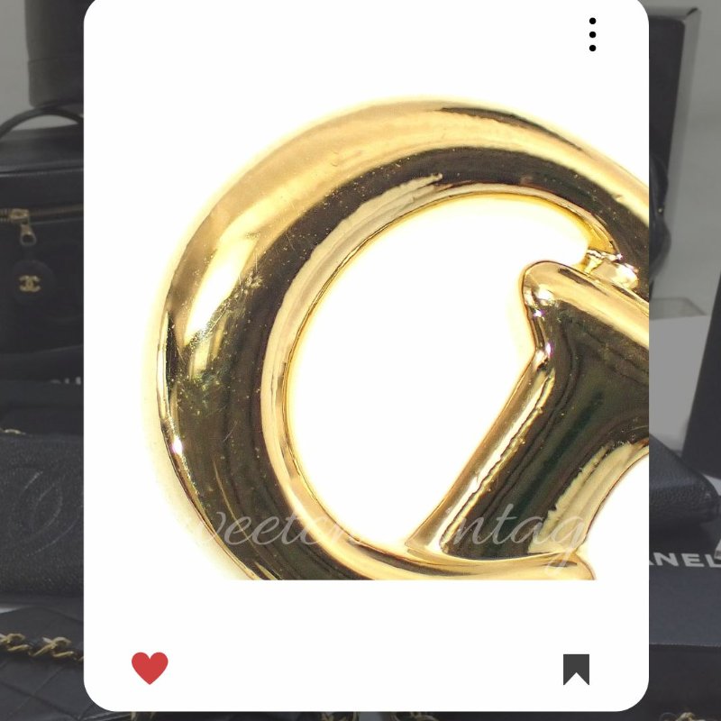 💖9月新品上架 🔥甜價 限時折扣 💖 ✨ChristianDior CD Logo necklace DIOR 金色頸鏈 經典DIOR 頸項款-2