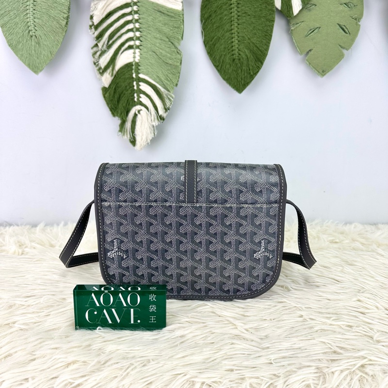 GOYARD Sac Belvedere 灰色郵差包 PM SIZE 2024年-4