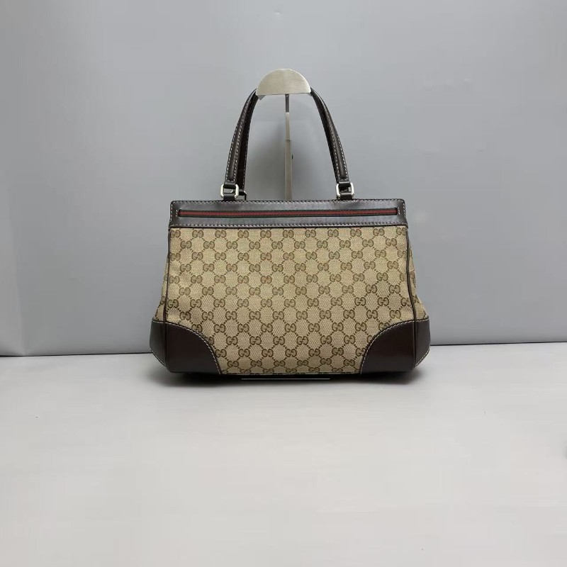 Gucci古馳 老花雙G蝴蝶結拼皮 手提包 肩背包-1