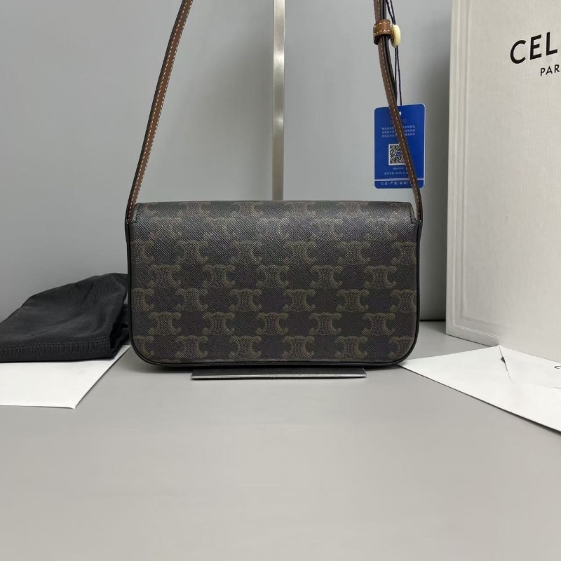 Celine賽琳 triomphe凱旋門腋下包 肩背包-1