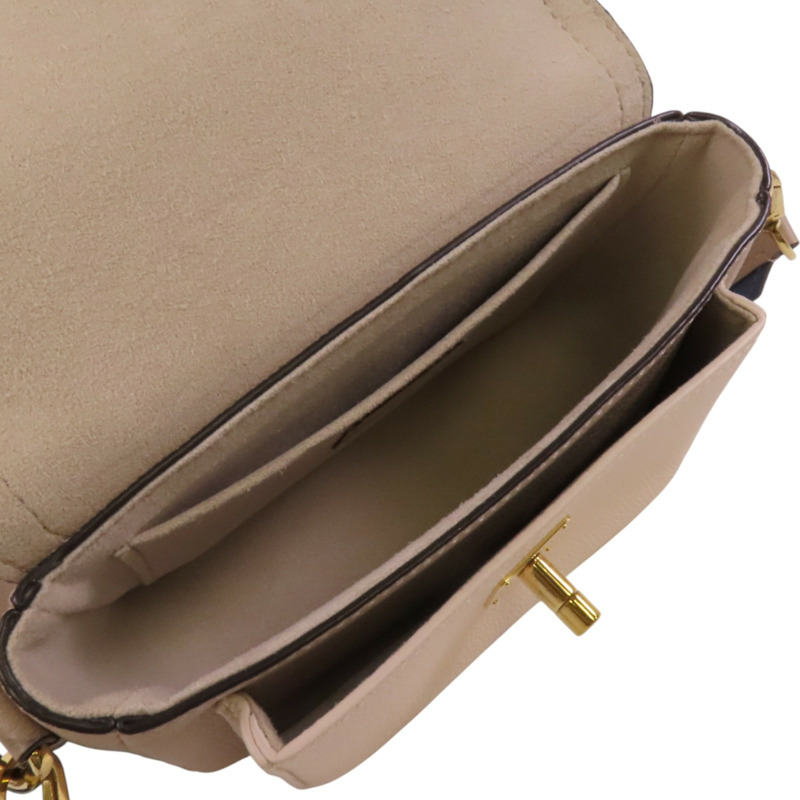 LOUIS VUITTON Greige Lockme Tender金扣肩背袋-4