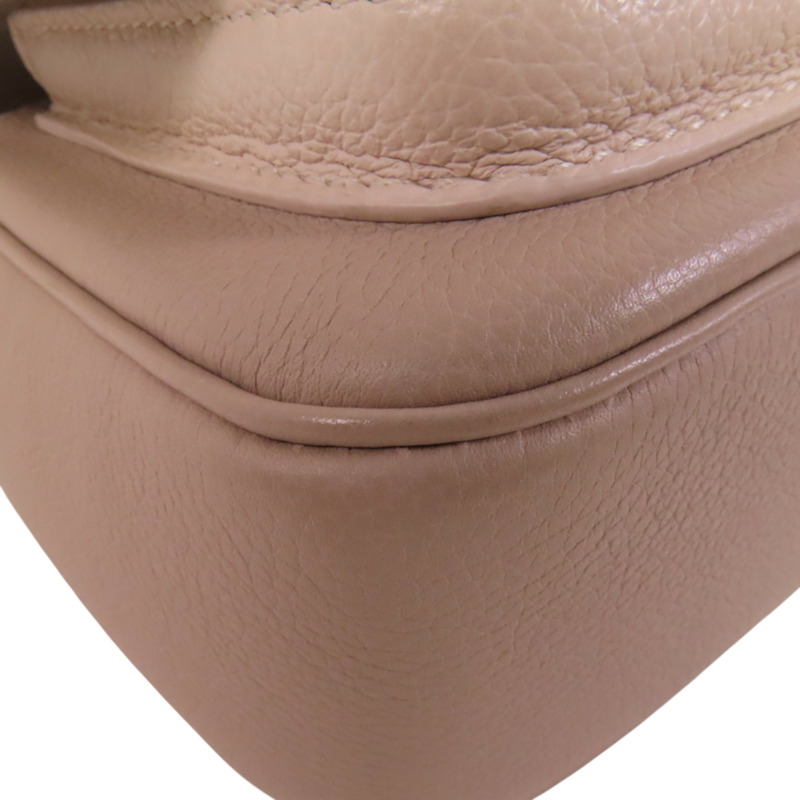 LOUIS VUITTON Greige Lockme Tender金扣肩背袋-10