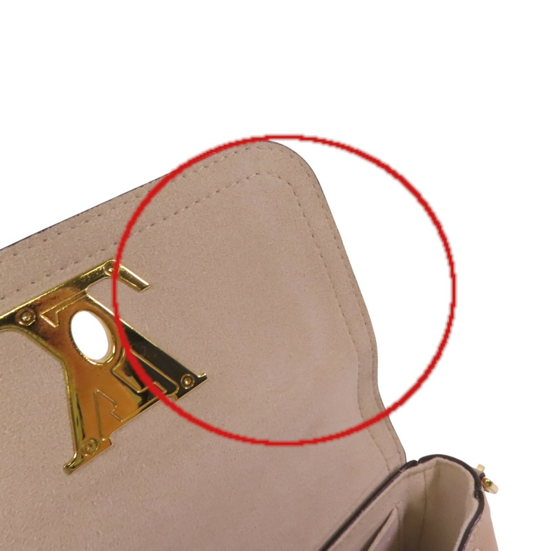 LOUIS VUITTON Greige Lockme Tender金扣肩背袋-14