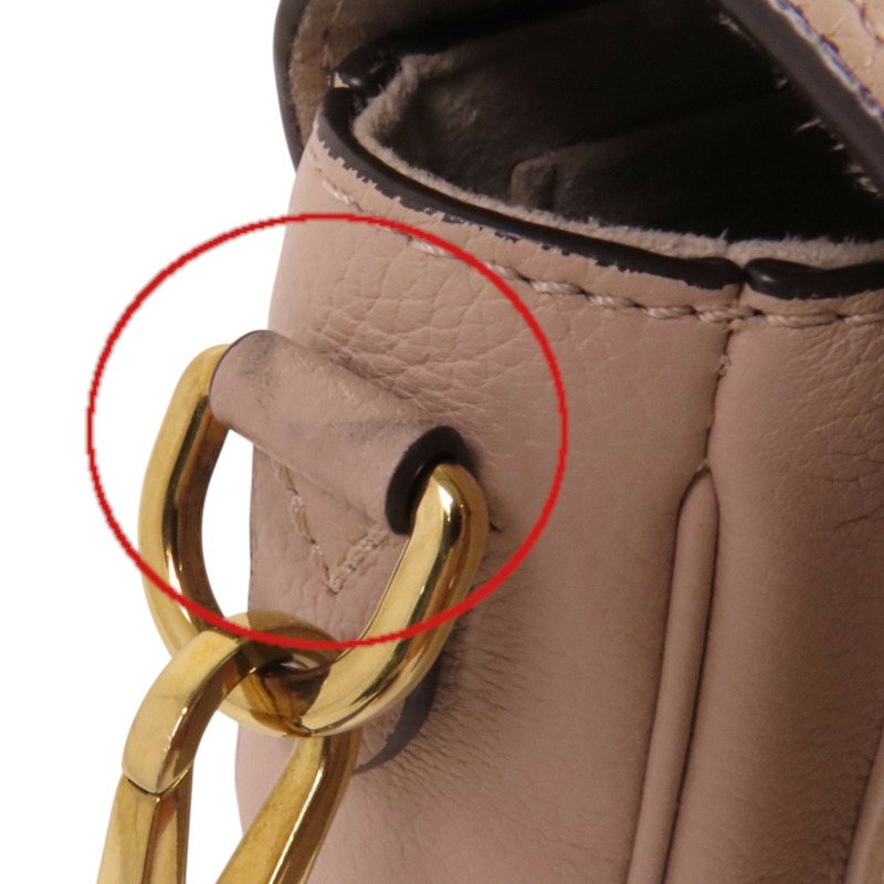 LOUIS VUITTON Greige Lockme Tender金扣肩背袋-15