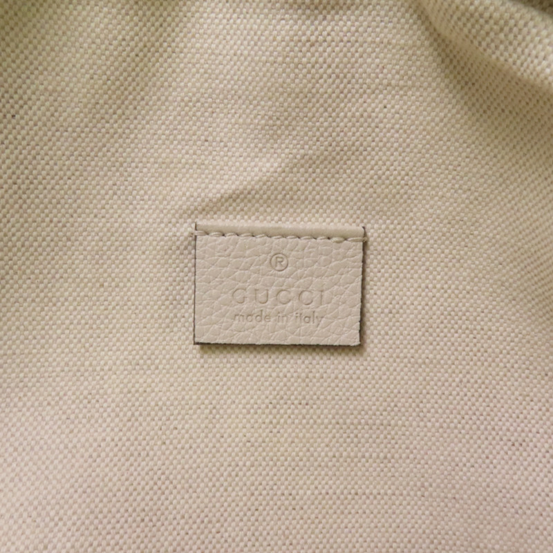 GUCCI 牛皮皮革Sherry金扣腰包-5