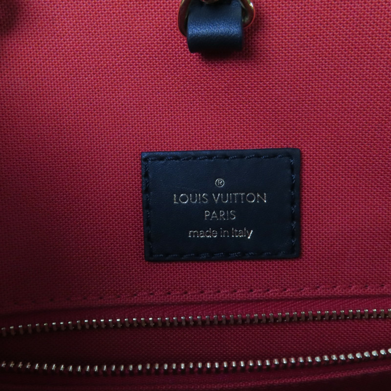 LOUIS VUITTON Monogram/Monogram Reverse On The Go MM金扣手挽肩背兩用袋-5