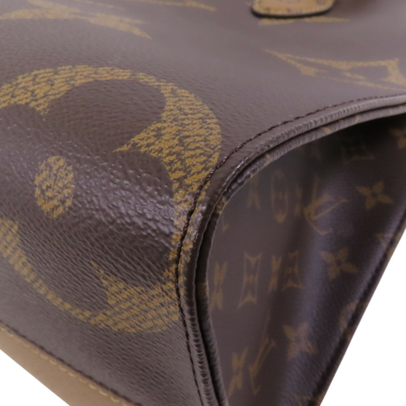 LOUIS VUITTON Monogram/Monogram Reverse On The Go MM金扣手挽肩背兩用袋-11