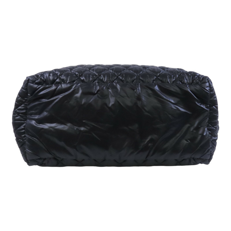 CHANEL 尼龍Coco Cocoon Large銀扣肩背袋-3