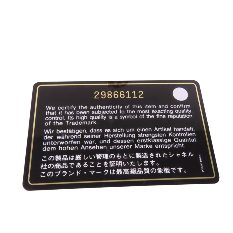 CHANEL 羊皮皮革C19金扣鏈帶手挽肩背兩用袋-8