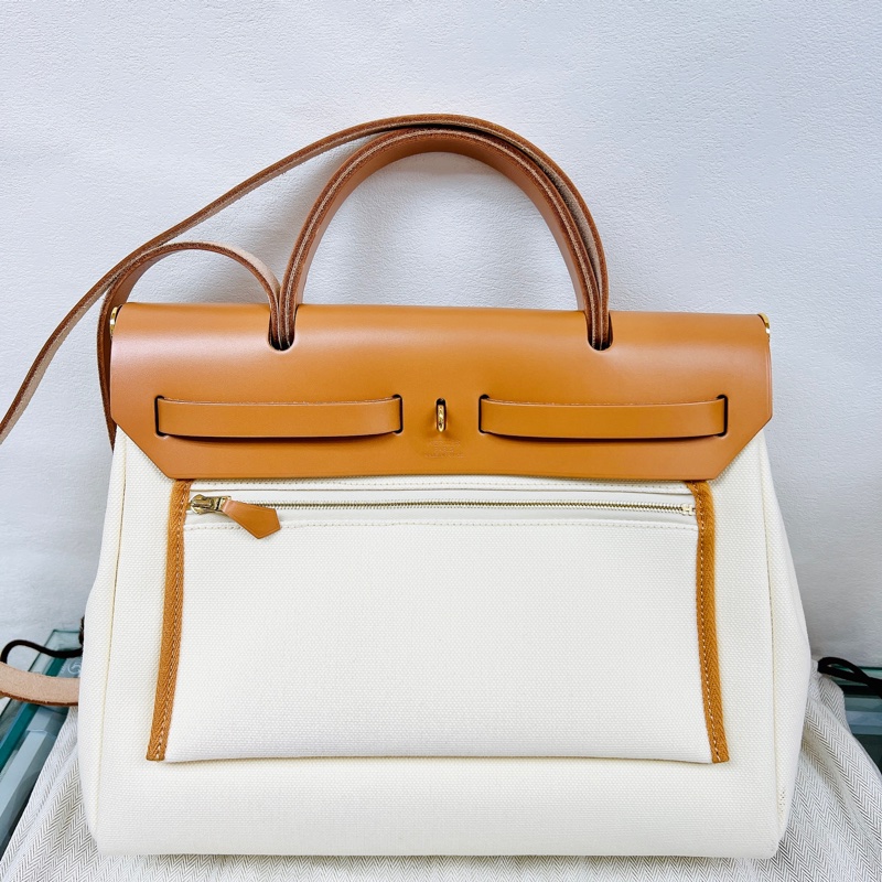 Hermes herbag 31 W 金棕-4