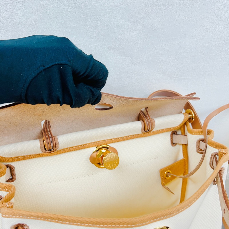 Hermes herbag 31 W 金棕-11