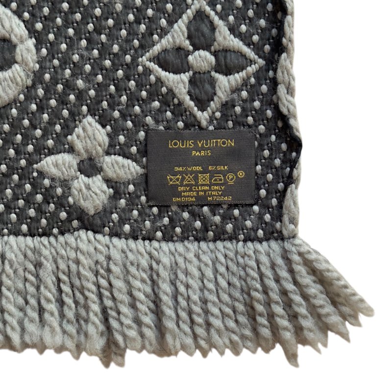 LOUIS VUITTON Logomania 老花 圍巾-5