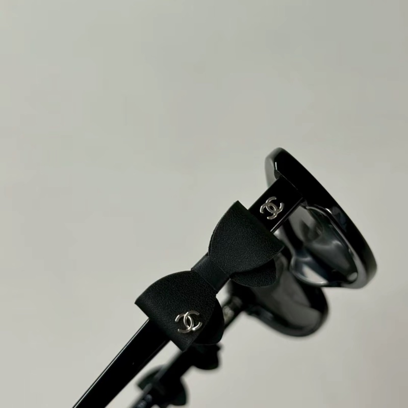 Chanel香奈兒25蝴蝶結可以拆下的太陽眼鏡-4