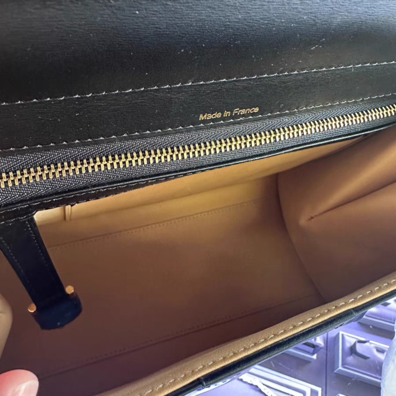 Delvaux Brilliant系列中號手提包，黑色Box小牛皮-2