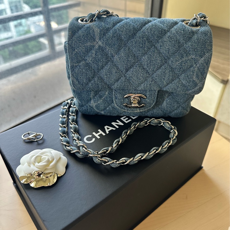 Chanel 牛仔方胖-1