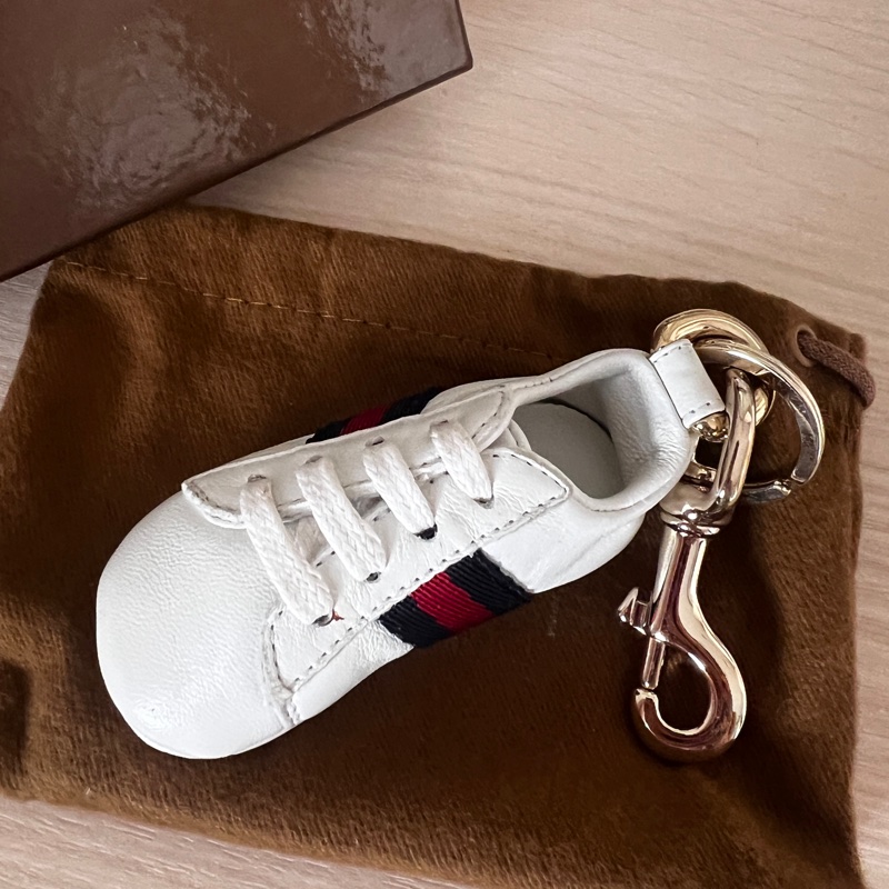 GUCCI皮革經典鞋 吊飾掛飾 鑰匙圈 KEY-0