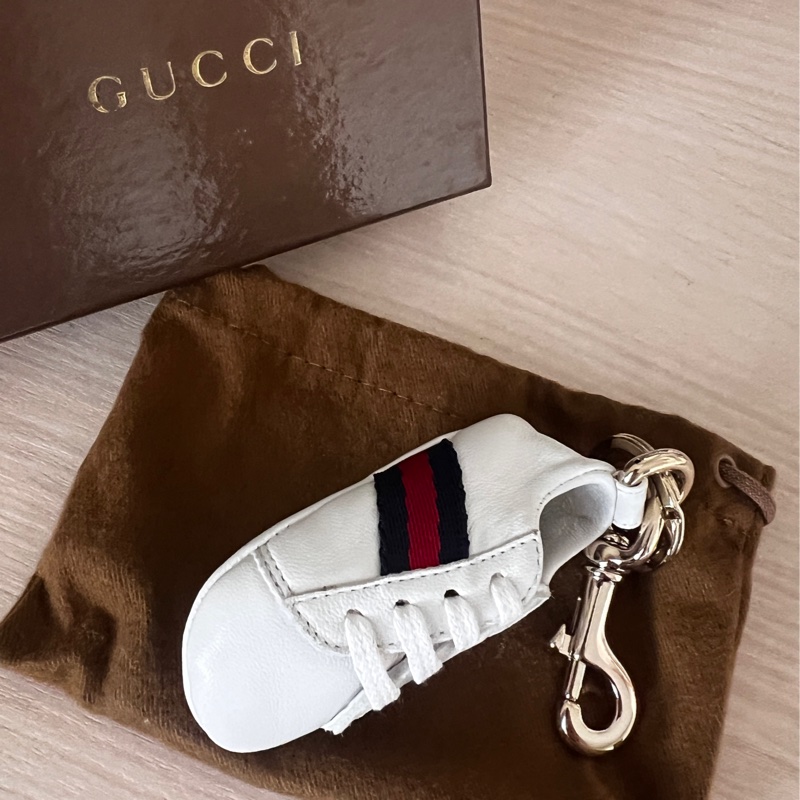 GUCCI皮革經典鞋 吊飾掛飾 鑰匙圈 KEY-2