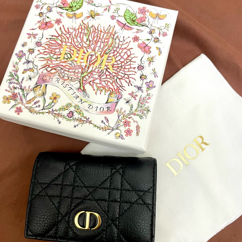 Dior Caro翻蓋錢包-1