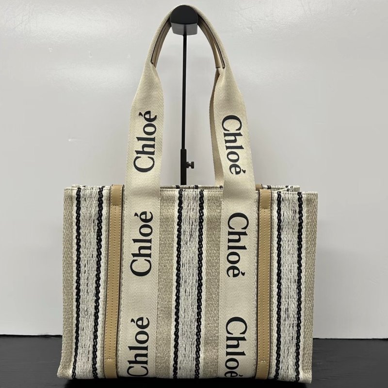CHIOE 條紋托特包35*28*13 98新-4