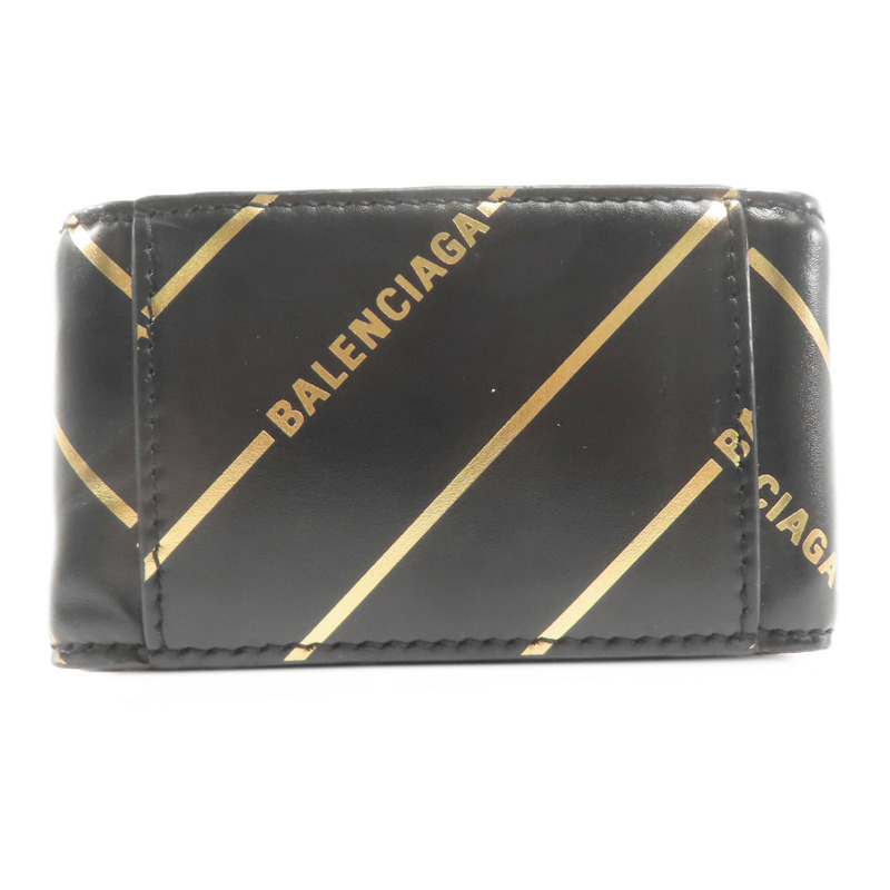 BALENCIAGA 牛皮皮革Logo Shoulder Bag金扣手挽肩背兩用袋-3