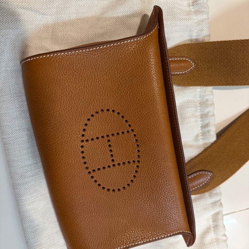 Hermes videpoches 馬鞍皮-6