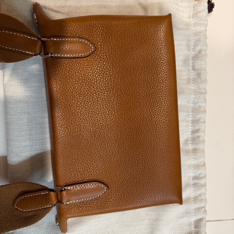 Hermes videpoches 馬鞍皮-8